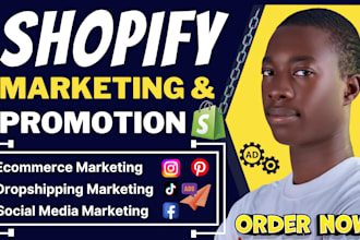 promote shopify store, ecommerce dropshipping marketing to boost shopify sales