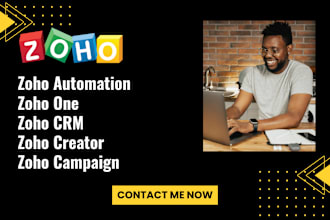 create zoho crm, zoho one, zoho creator, crm, zoho inventory