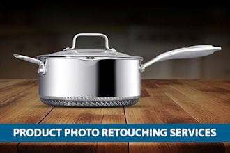 do product photo retouching, resizing, photoshop editing
