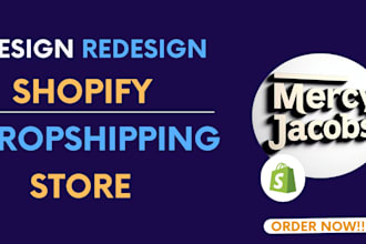 design shopify store revamp redesign shopify website manage shopify seo ads