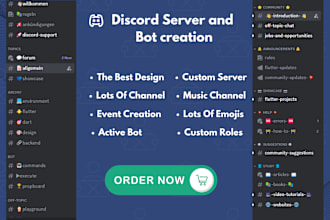 build a custom discord server with advanced bot features