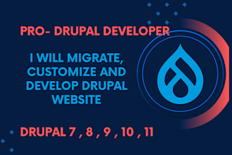 be your expert for drupal website migration, fixes, and development