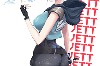draw anime original character, fanart and cartoon for you