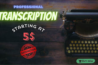 be your flawless transcription wizard