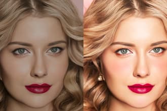 do skin retouch photo retouching