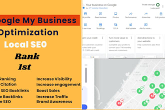 optimize google my business profile, gmb ranking, local SEO