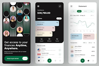 build fintech app finance app fintech ui ux fintech website