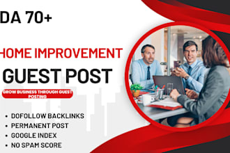 do UK home gardening guest post on high authority home improvement backlinks