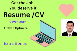 provide professional ats resume writing and cover letter