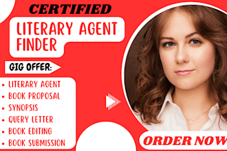 find you top active literary agents for fiction, children book, nonfiction