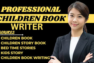 ghostwrite children book, children story book writer, children story writing