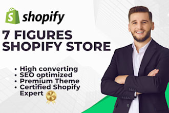 be shopify expert, clone shopify design and redesign store