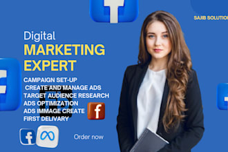 do setup facebook ads campaign with tergeted audience