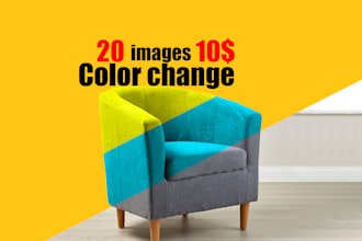 do color change, recolor and color correction 24 hours