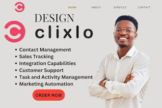 clixlo website clixlo automation on kajabi online course salesfunnel gohighlevel