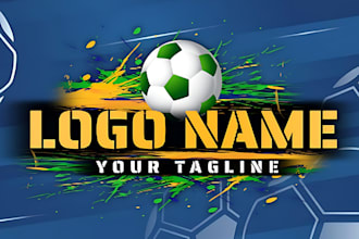 make a unique sports,football,softball, baseball,basketball hockey logo