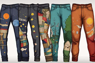 do design custom artwork for your pants