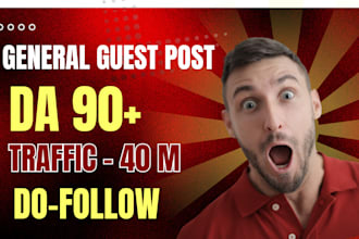 publish article on high da90 general blog with high authority backlinks