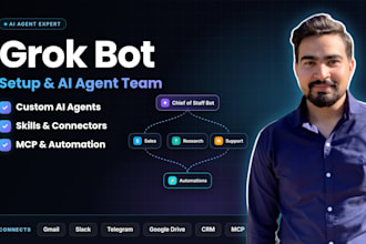 be your grok bot expert for ai agents, automation, custom solutions