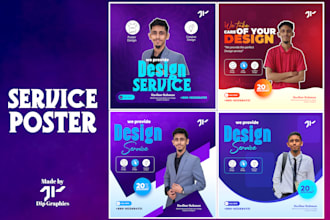 craft eyecatching promotional graphics and flyers
