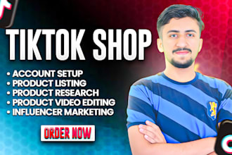 be your tiktok shop expert, manage tiktok shop with ads