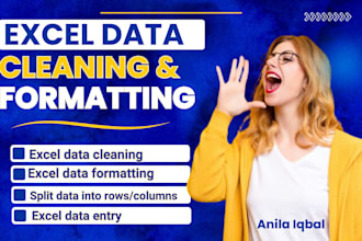 do excel data cleaning and formatting