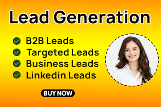 do b2b lead generation, linkedin leads, targeted leads and prospect list