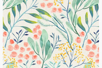 create  craft a seamless pattern for textiles and fabric