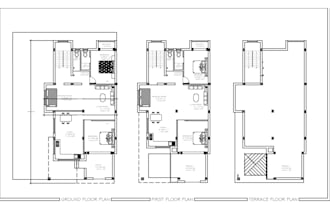 create a set of architectural construction drawing plans in autocad within 10hrs