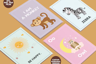 design printable affirmation cards for kids