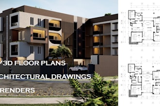 ensure architectural drawings for required for city permit are provided