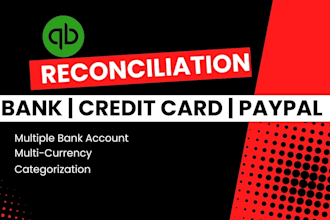 do bank, credit card, and paypal reconciliation in quickbooks