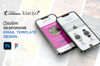 create a custom mailchimp email template design
