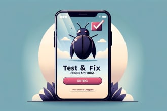 test and fix bugs in the iphone application