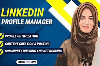 your linkedin manager, content creator and ghostwriter