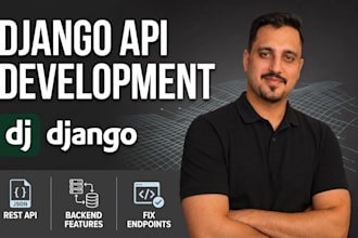 create or fix django rest API endpoints and backend features