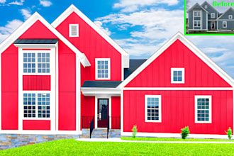 change house color exterior paint and modernize home