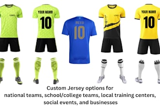 find sports soccer football jersey supplier