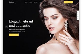 build you a modern shopify jewelry website or jewelry store