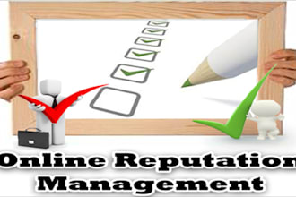 do online reputation management service, ORM for your brand and reverse seo