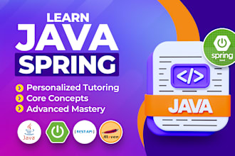be your java spring professional personal tutor