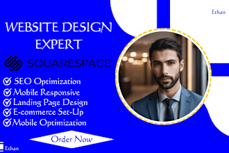 design squarespace website, squarespace website redesign