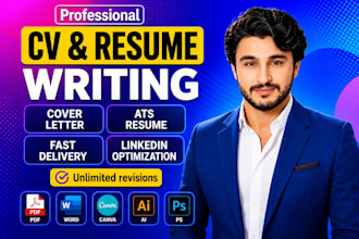 design your german or english CV resume lebenslauf, cover letter