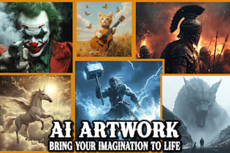 do ai generated image design for you