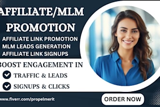 do mlm promotion, mlm leads, mlm traffic, network marketing, affiliate marketing