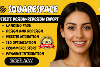 squarespace website design squarespace website redesign squarespace landing page