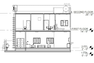 autocad drafting, blue prints, plans , section, elevation, 2d, 3d, rendering