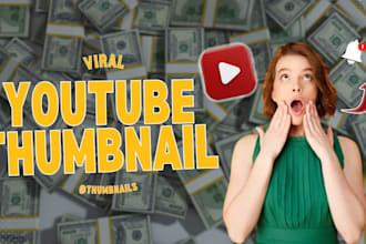 design viral custom youtube thumbnails in 1 hour
