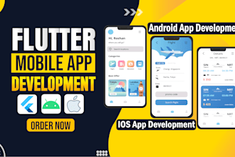 do mobile app development in flutter