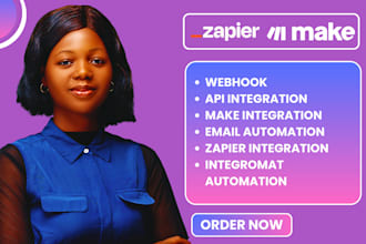 setup make com automation zapier automation makecom integration setup integromat
